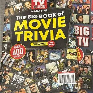 TV Guide Magazine Movie Trivia Book Volume 1 & 2